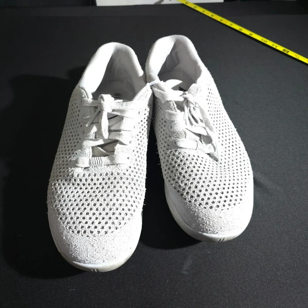 NOBULL Training Shoes Mens 11 White Mesh Athletic Crossfit Gym Sneakers Hybrid